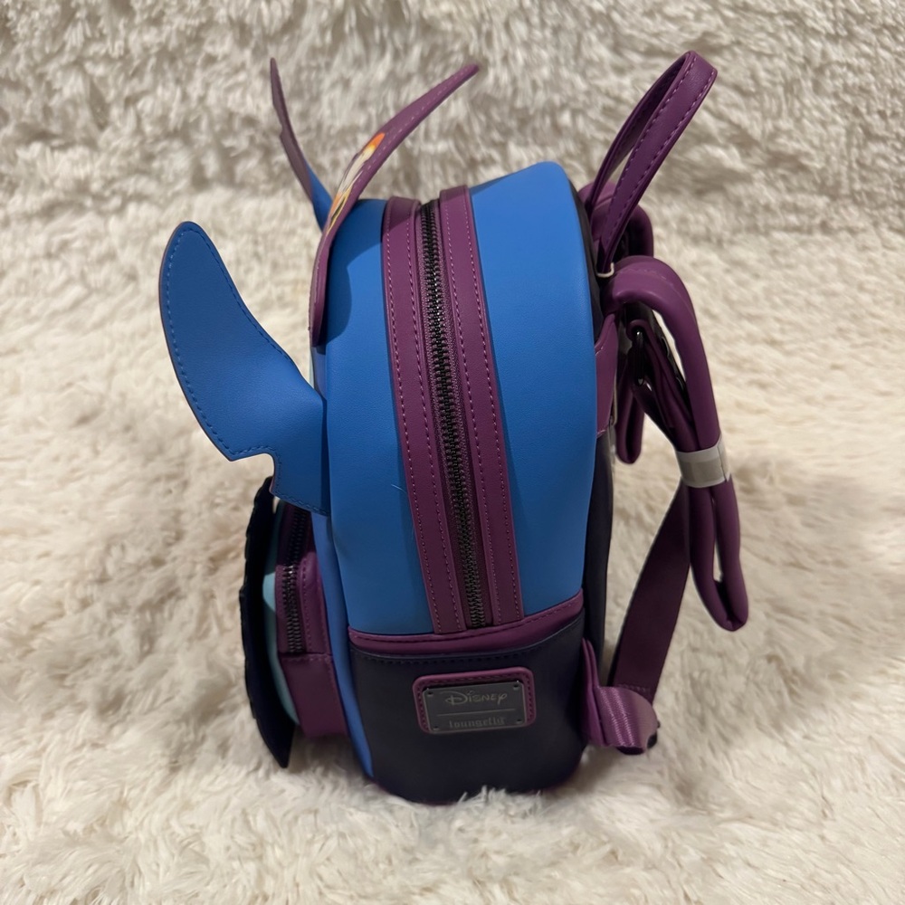 Stitch Loungefly Halloween Spooky Stories Witch Mini Backpack Purse NWT - Picture 5 of 6